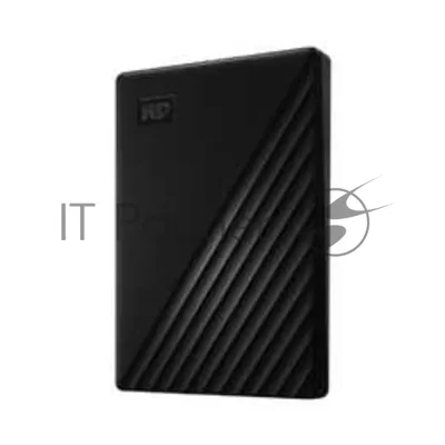 Внешний HDD 2.5" Western Digital My Passport, 2TB, USB 3.2 Gen 1 Type-A, 5400 rpm, черный