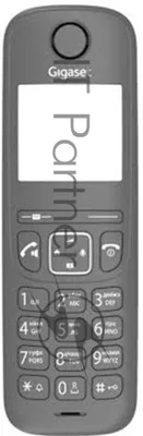 Дополнительная трубка Dect Gigaset AS690HX черный для AS690