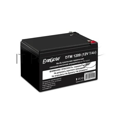 Батарея для ИБП ExeGate DTM 1209/EXS1290 (12V 9Ah 1234W), клеммы F2