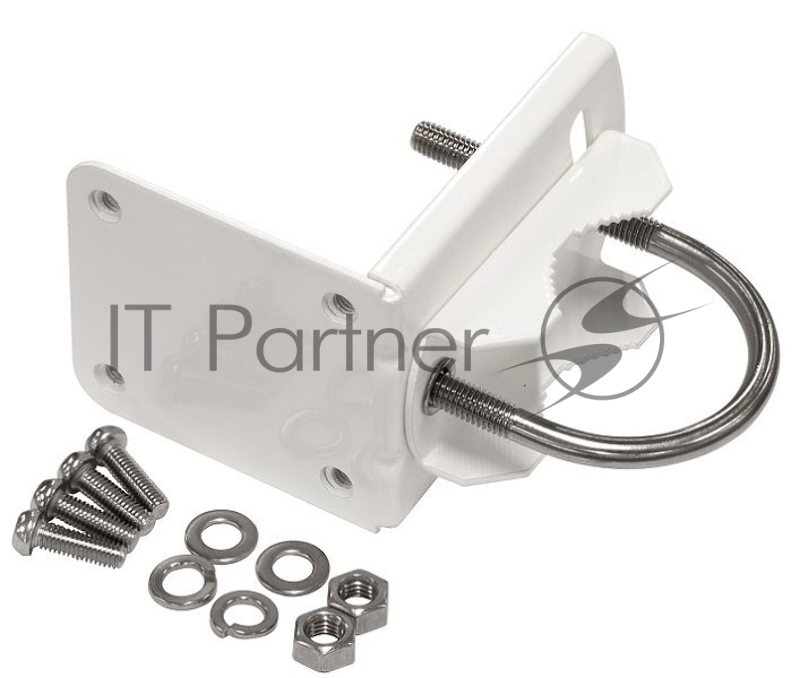 Металлическое крепление для установки антенны на мачту Mikrotik LHGmount Simple metallic mount for LHG series products