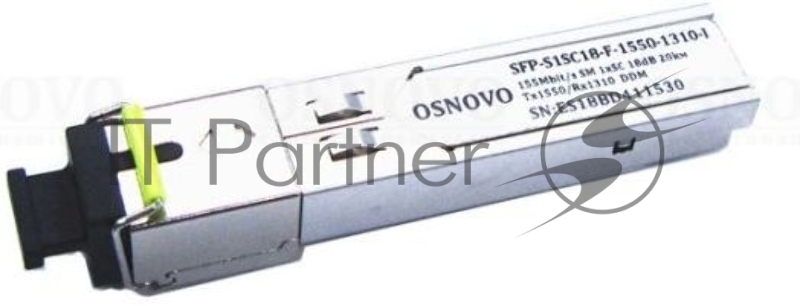 Модуль Osnovo SFP-S1SC18-F-1550-1310-I