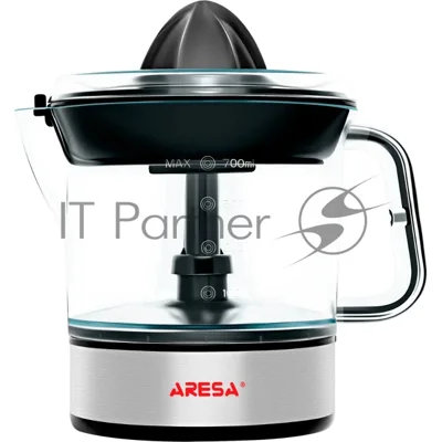 Соковыжималка ARESA AR-2503 серый, цитрусовая, 40 Вт, 700 мл, механическое