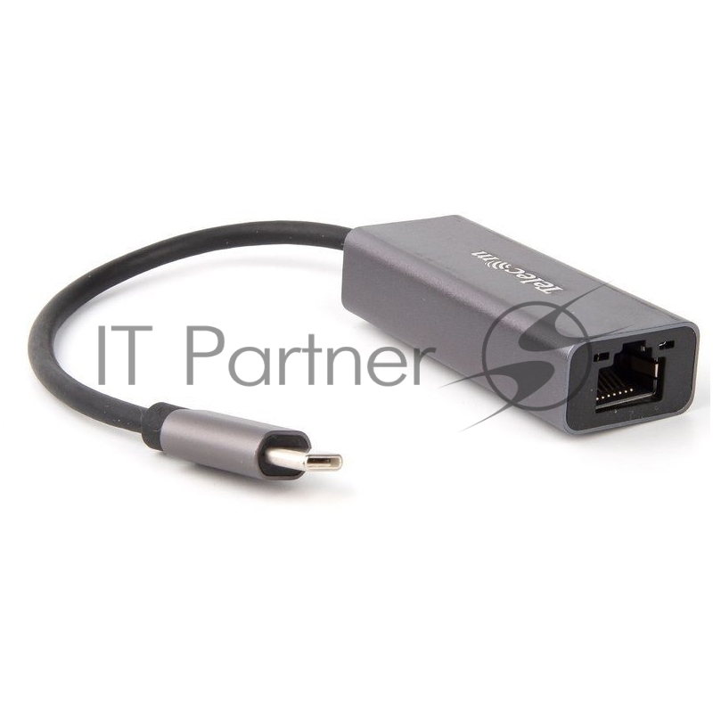 Кабель-переходник USB 3.1 Type-C -->RJ-45 1000Mbps Ethernet, Aluminum Shell, 0.15м Telecom TU320M