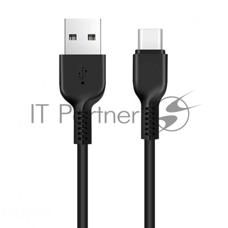 Кабель USB 2.0 HOCO X13, AM/Type-C M, черный, 1м