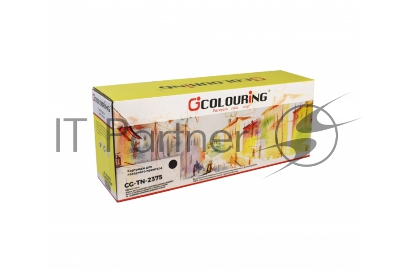 Картридж Colouring CG-TN-2375 черный (2600 стр.) для Brother DCP-L2500/DCP-L2500DR/DCP-L2520/DCP-L2520DWR/DCP-L2540/DCP-L2540DNR/DCP-L2560/DCP-L2560DWR/HL-L2300/HL-L2300DR/HL-L-2340/HL-L2340DWR/HL-L-2360/HL-L-2360DNR/HL-L-2365/HL-L2365DWR/HL-L2380/MFC-L2700/MFC-L2700DWR/MFC-L2700DNR/MFC-L2720/MFC-L2720DWR/MFC-L2740/MFC-L2740DWR