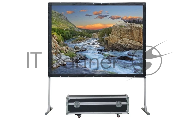 Экран Lumien Master Fold 151x231 см (100"), (раб. область 135x215 см) Matte White черн. кайма по периметру 16:10 LMF-100124