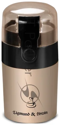 Кофемолка Zigmund & Shtain ZCG-08 150 Вт, 40 г, коричневый
