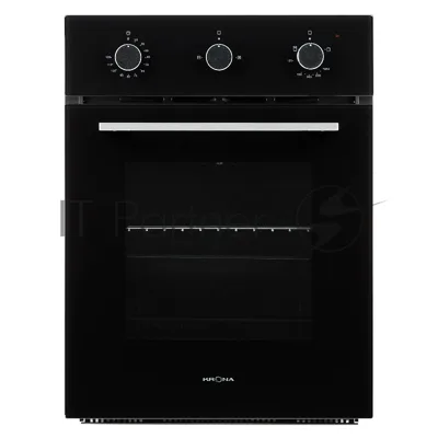 Духовой шкаф газовый Krona STRETTO 45 BL черный