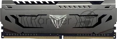 Оперативная память Patriot Viper Steel, DDR4, 32GB (1x32 GB), 3200 MHz, CL16, DIMM, радиатор, черный