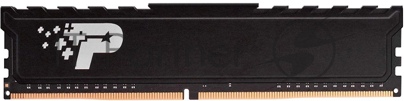 Оперативная память Patriot Signature Premium, DDR4, 32Gb (2x16 GB), 2666 MHz, CL19, DIMM, радиатор, черный