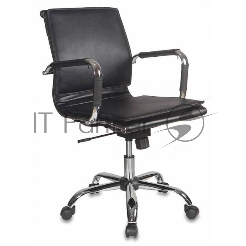 Кресло Бюрократ CH-993-Low/Black черный, экокожа
