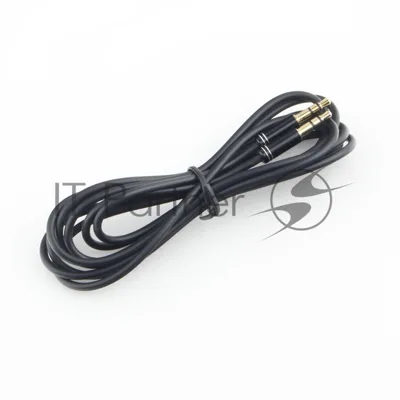 Кабель аудио Cablexpert CCAB-02-35MM-2MB, 3.5 Jack (M)/3.5 Jack (M), черный, 2м, блистер