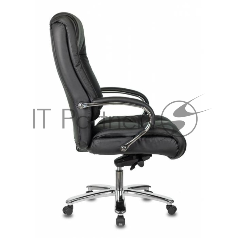 Кресло Бюрократ T-9925SL/BLACK черный, кожа