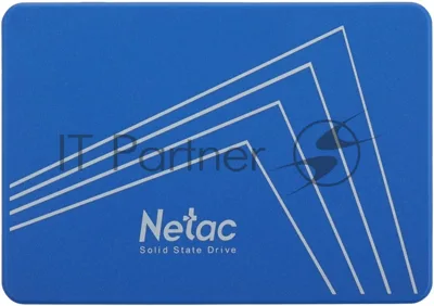 Накопитель SSD Netac N600S, 256Gb, SATA III, 2.5", R/W 540/490