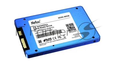 Накопитель SSD Netac N535S, 480Gb, SATA III, 2.5", 560/520