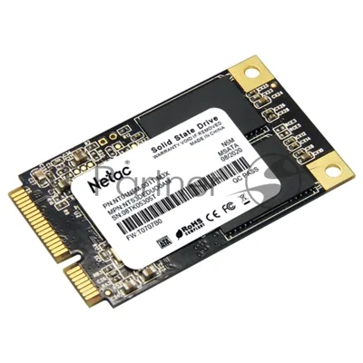 Накопитель SSD Netac N5M, 1000Gb, mSATA, R/W 560/520
