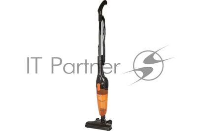 Пылесос вертикальный Endever SkyClean VC-277 темно-серый/оранжевый, питание от сети, 130 Вт, уборка сухая, пылесборник 1.2 л
