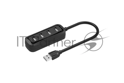 USB-концентратор Vention VAS-J43-B100, USB 2.0, USB 4 порта, USB