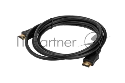 Кабель HDMI C-HM-HM-1M Wize 1 м., v.2.0, 19M/19M, позол.разъемы, экран, черный, пакет