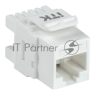 Модуль Keystone Jack кат. 5E UTP 110 IDC 180 град. CS1-1C5EU-12 ITK