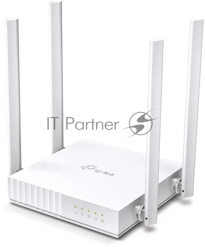 Роутер беспроводной TP-Link Archer C24 AC750 10/100BASE-TX белый