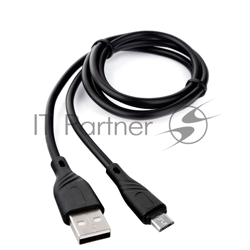 Кабель USB2.0 Cablexpert CCB-mUSB2-AMBMO1-1MB, AM/microB, издание Classic 0.1, 1м, черный, блистер