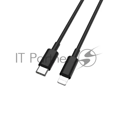 Кабель USB Cablexpert CCP-USB-CMLM2-1M, USB3.1 Type-C/Lightning, быстрая зарядка, 1м, пакет