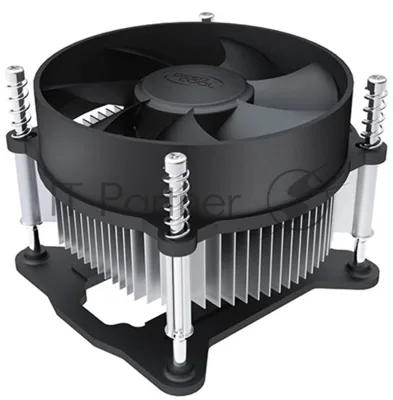 Кулер для процессора DEEPCOOL CK-11508 PWM черный, 92 мм, алюминий, 2200 об/мин, 30.1 дБ, 4 pin, 65 Вт, 70 мм