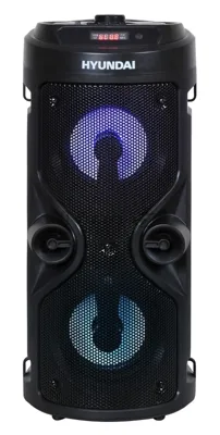 Минисистема Hyundai H-MC150 черный 50Вт/FM/USB/BT/SD/MMC