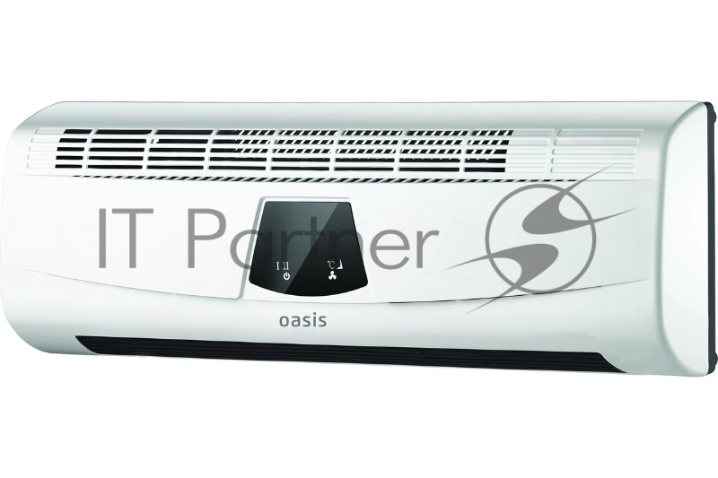 Тепловентилятор электрический Oasis NTD-20 белый, керамический, 25 м², 2000 Вт