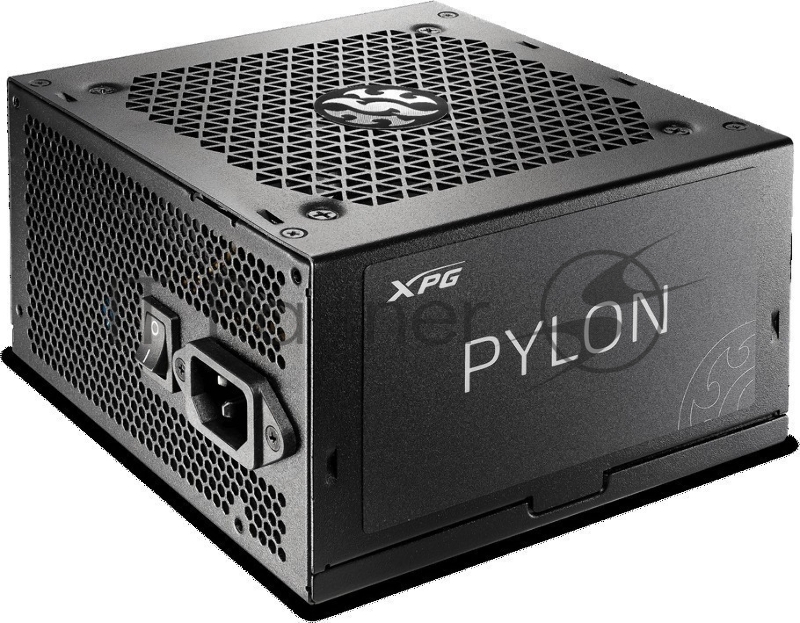 Блок питания ADATA XPG PYLON 750 (PYLON750B-BKCEU), 750 Вт, 120мм, 80 PLUS Bronze, 120мм, черный