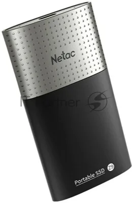 Внешний SSD Netac Z9, 500 Gb, USB 3.2 Gen 2 Type-C, R/W 550/480, черный