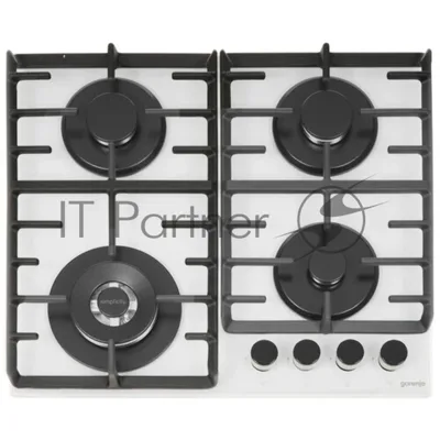 Газовая варочная поверхность Gorenje GTW642SYW, 4 конфорки, закаленное стекло, 8150 Вт