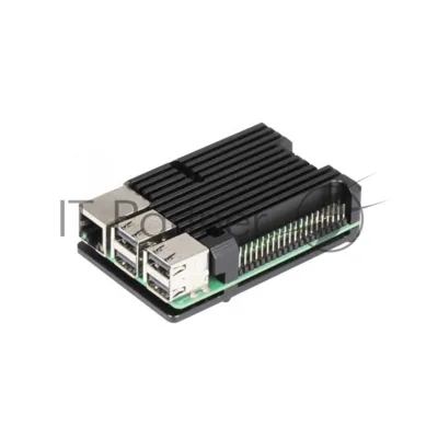 Корпус ACD черный Metal Aluminum Case for Raspberry Pi 3B/3B+