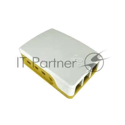 Компьютерный корпус ACD белый/желтый ABS Case for Raspberry 4B
