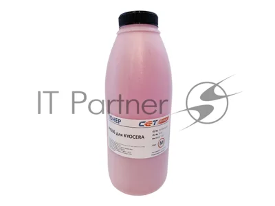 Тонер CET PK206 OSP0206M-100 пурпурный бутылка 100гр. для принтера Kyocera Ecosys M6030cdn/6035cidn/6530cdn/P6035cdn