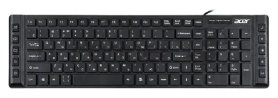 Клавиатура проводная Acer OKW010 ZL.KBDEE.002, USB, черный