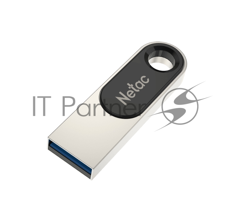 Флешка USB Netac U278 (NT03U278N-032G-20PN), 32Gb, USB 2.0, R/W 50/10, серебристый/черный