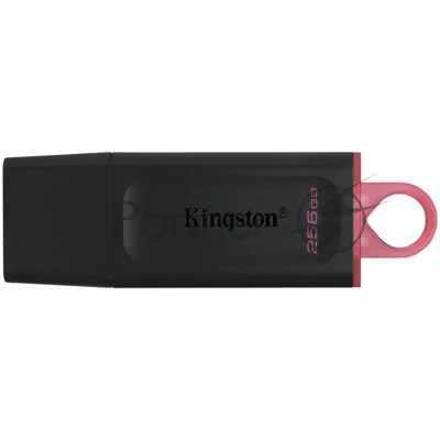 Флешка USB Kingston DataTraveler Exodia (DTX/256GB), 256Gb, USB 3.2 Gen 1, R/W 200/60, черный/розовый