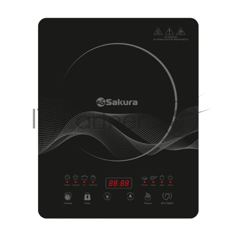 Плита настольная индукционная SA-7156 1 конф 6реж