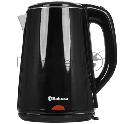 Чайник Sakura SA-2150BK 1.8 л, двойной корпус,черн д
