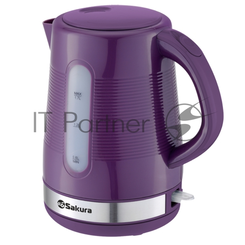 Чайник электрический Sakura SA-2343P 1.7 л, фиолет д