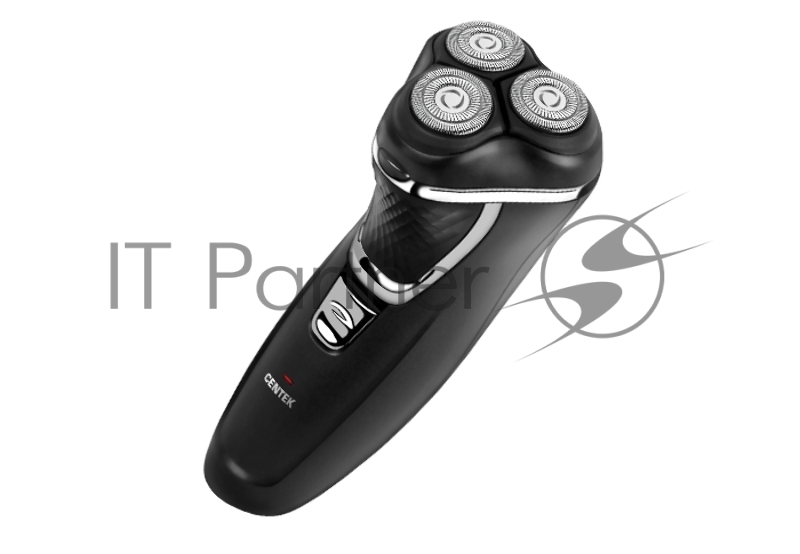 Электробритва Centek CT-2182 ротор, 5 плавающих головок, аккумулятор + работа от сети, влажное бритье