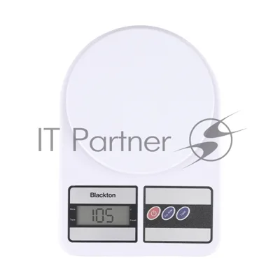 Весы кухонные Blackton Bt KS1001 Тип : Электронные / Максимальный вес, кг : 10 кг / Точность измерения, г : 1 г