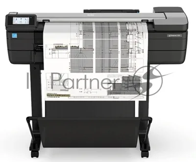 Плоттер струйный HP DesignJet T830 MFP (F9A28D), A1, 24", цветной, печ. A1 за 26 сек., 610 мм, 2400x1200 dpi, Wi-Fi, USB 2.0, Ethernet