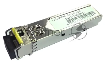 Модуль LANMASTER SFP WDM 1.25G, 1550nm/1310nm, 40 km, LC, DDM, Cisco