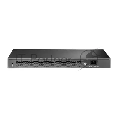 Коммутатор TP-Link JetStream 24-port Pure-Gigabit L2+ Managed Switch, 24 10/100/1000Mbps RJ45, 4*10G SFP+ Slots