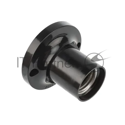 Патрон карболитовый Rexant потолочный Е27 черный c этикеткой