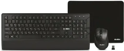 Комплект беспроводной клавиатура+мышь SVEN KB-C3800W