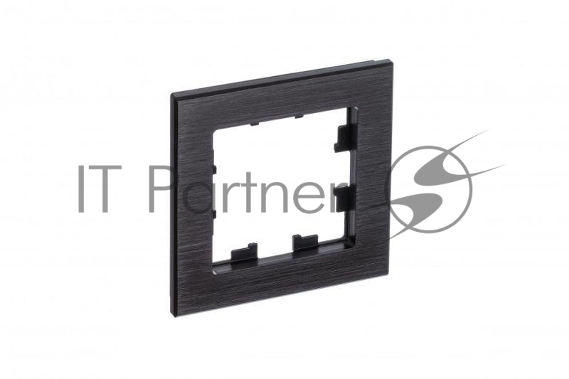 Рамка 1-м AtlasDesign Nature металл оникс SchE ATN312301